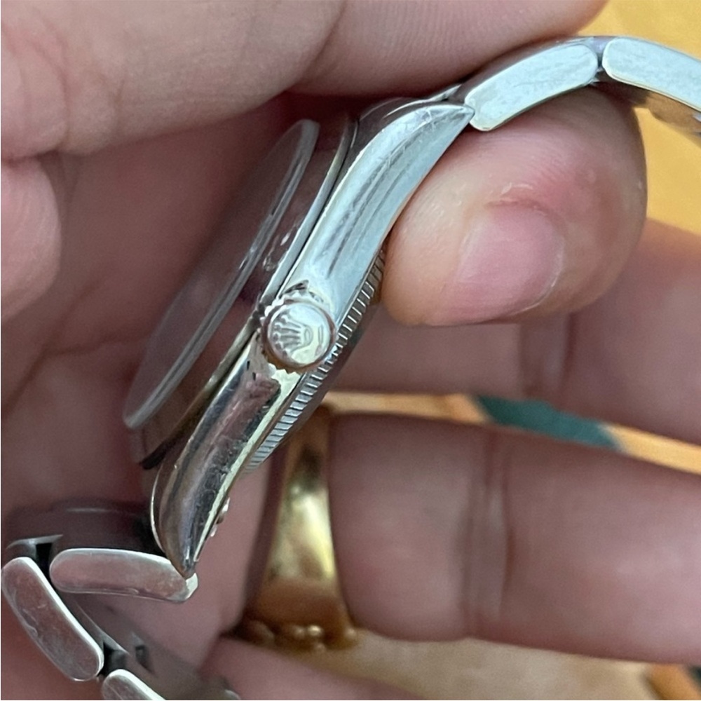 Rolex Silver Timepiece with White Face - Picture 7 of 13